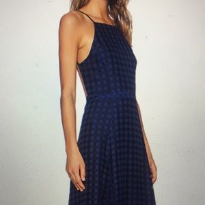 NBD maxi dress with open back